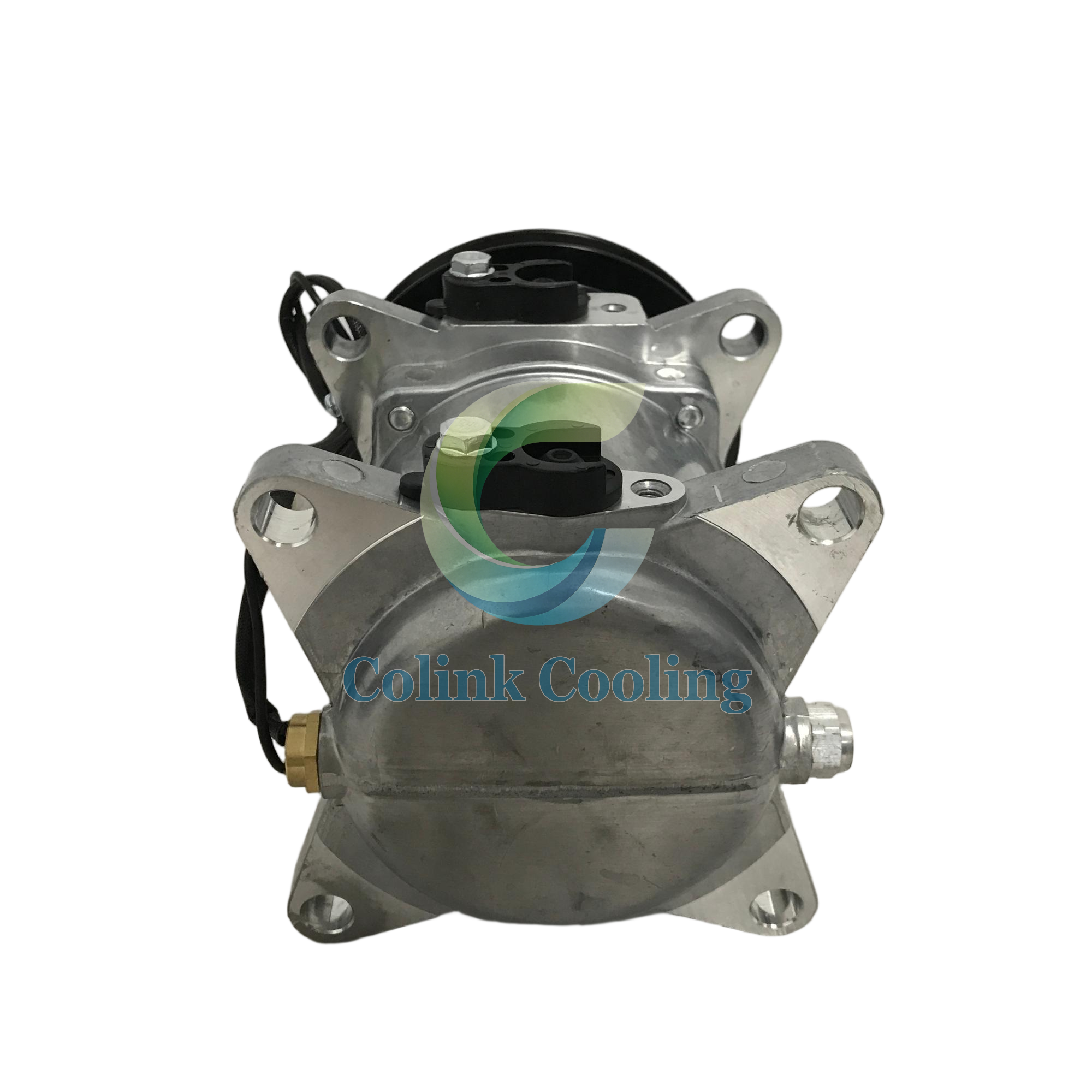 KLN-AM033 Colink Cooling A/C Compressors For Machiney John Deere Isuzu 100P Truck JSR10DA01017 - Image 3
